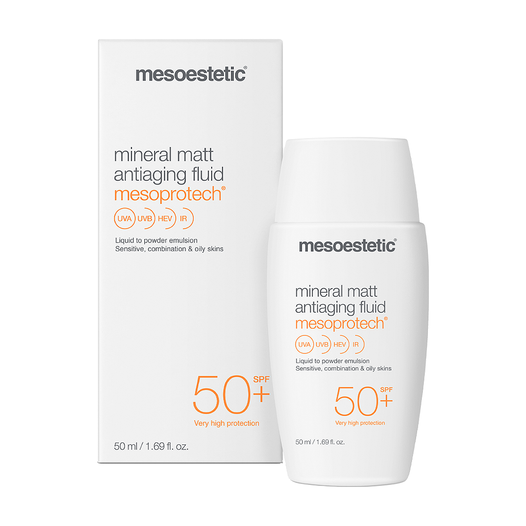 Mesoestetic Mineral Matt Antiaging Fluid SPF 50 50ml The Facial