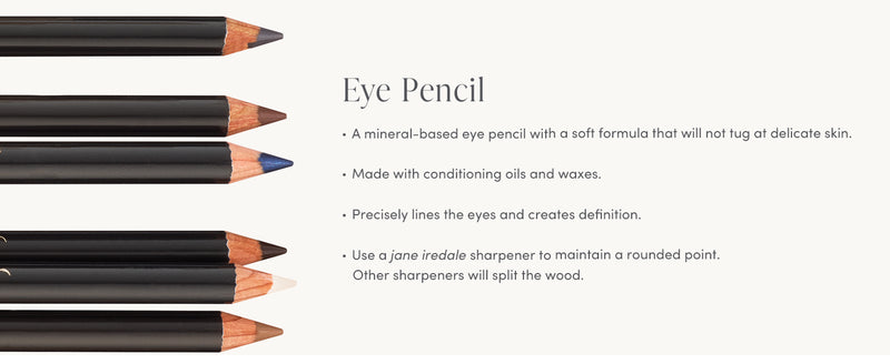 Jane Iredale Eye Pencil - Black/Grey
