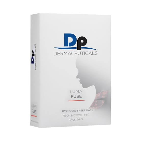 DP Dermaceuticals Luma Fuse Neck Hydrogel Sheet Mask (Box 5)