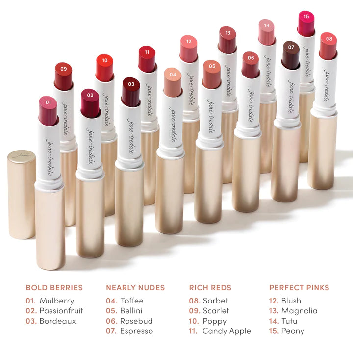 Jane Iredale ColorLuxe Hydrating Cream Lipstick Candy Apple 2g