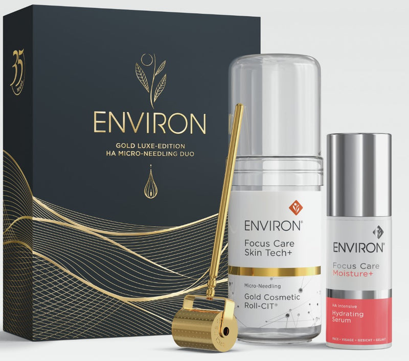 Environ LIMITED-EDITION GOLD LUXE HA SERUM & MICRO-NEEDLING DUO