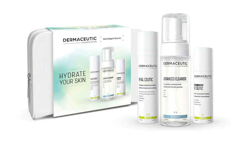 Dermaceutic Hydrate your Skin Glow Trio Essentials Kit 2024