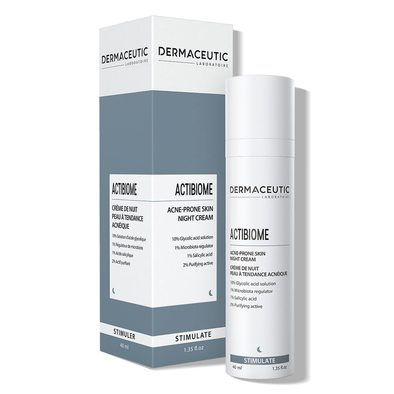 Actibiome acne-prone skin night cream 40ml