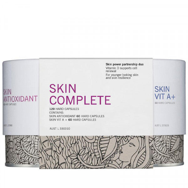 Jane Iredale Advanced Nutrition Programme Skin Complete Vit A & Antioxidant (120 caps x2 products)