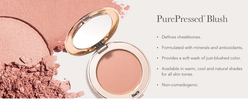 Jane Iredale PurePressed Blush (Rose Gold Packaging)